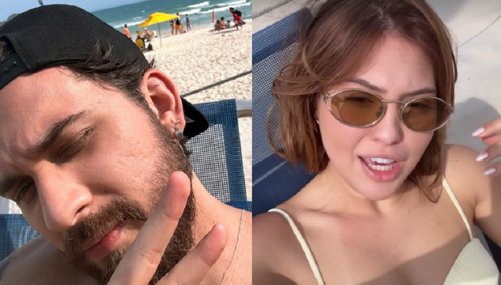 Tá rolando? Gustavo Mioto e Mari Menezes são vistos juntos em praia do Rio e movimentam a web 51 Tá rolando? Gustavo Mioto e Mari Menezes são vistos juntos em praia do Rio e movimentam a web