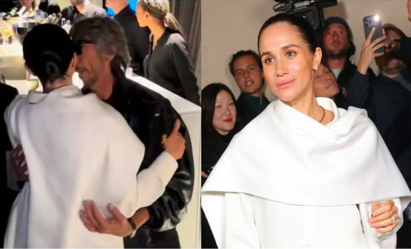 Meghan Markle aparece quase trocando um beijo com o estilista Pierpaolo Piccioli; veja vídeo 51 Meghan Markle aparece quase trocando um beijo com o estilista Pierpaolo Piccioli