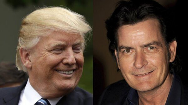 Charlie Sheen revela surpresa ao descobrir fala polêmica de Donald Trump em seu documentário