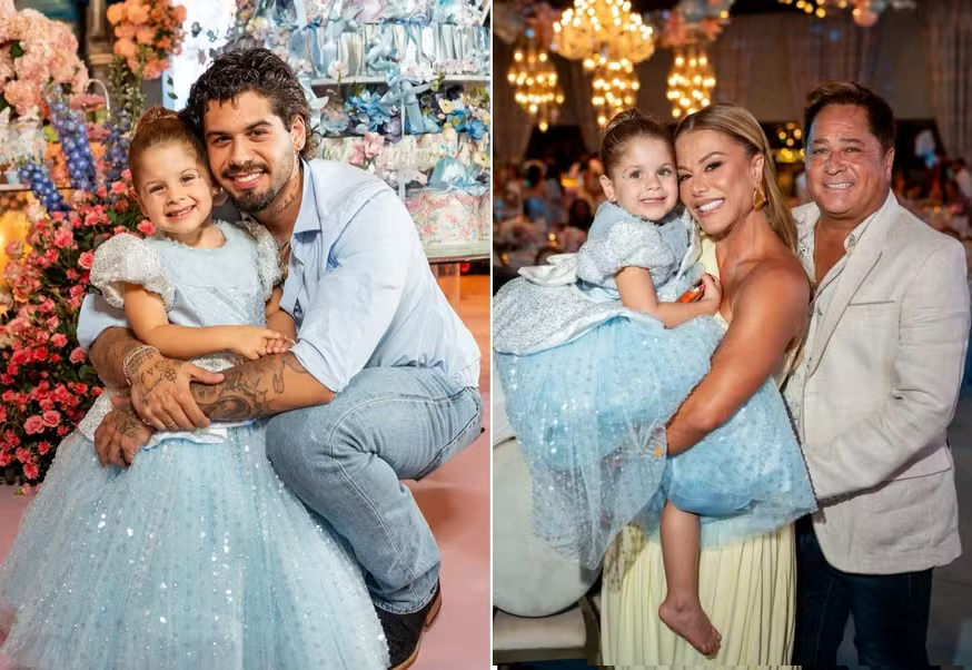 Ausência de familiares e amigos de Zé Felipe chama atenção em festa luxuosa de 3 anos de Maria Flor 51 Ausência de familiares e amigos de Zé Felipe chama atenção em festa luxuosa de 3 anos de Maria Flor