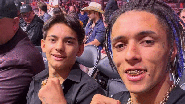 Arturo Gatti Jr. e Buzeira — Foto: Reprodução/Instagram