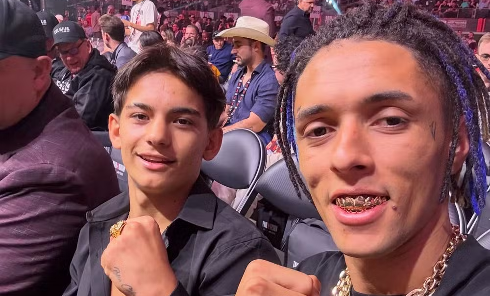 Arturo Gatti Jr. e Buzeira — Foto: Reprodução/Instagram