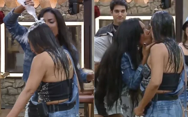 Expulsão? Carol beija Yoná e público aponta assédio em A Fazenda 17; veja vídeo