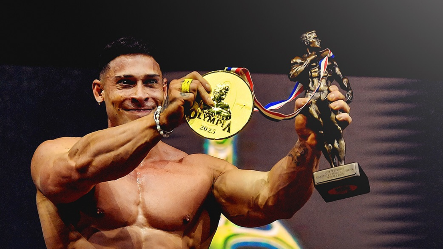 Ramon Dino não deverá pagar imposto no Brasil sobre prêmio de R$ 540 mil do Mr. Olympia