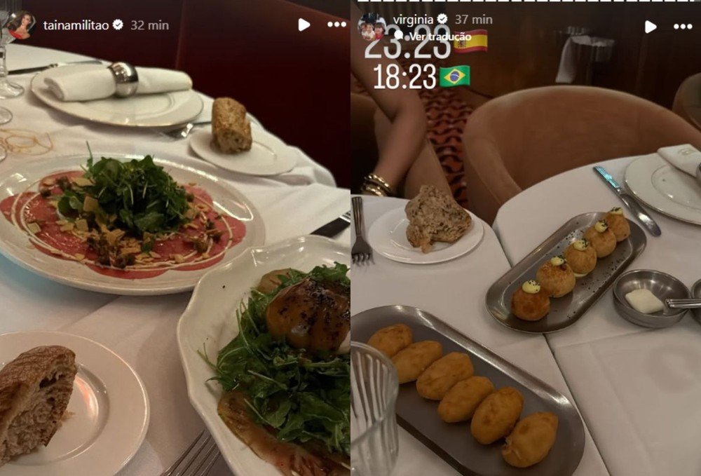 Virginia Fonseca curte primeira noite em Madri ao lado de Tainá e Éder Militão em restaurante badalado; veja fotos 52 Virginia Fonseca curte primeira noite em Madri ao lado de Tainá e Éder Militão em restaurante badalado; veja fotos