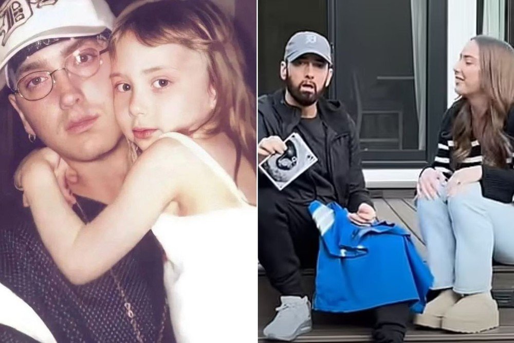 Filha de Eminem anuncia gravidez e rapper será avô pela segunda vez
