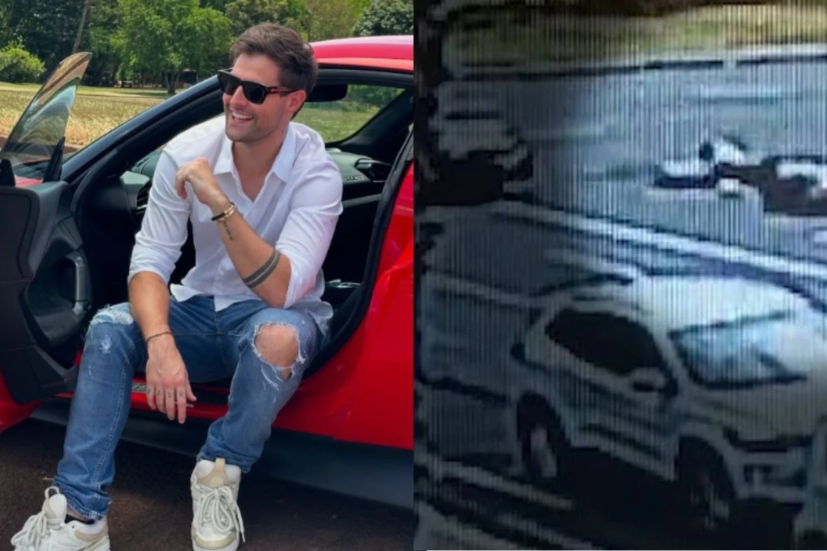 Rezende, ex de Virginia Fonseca, se envolve em acidente de carro no Paraná