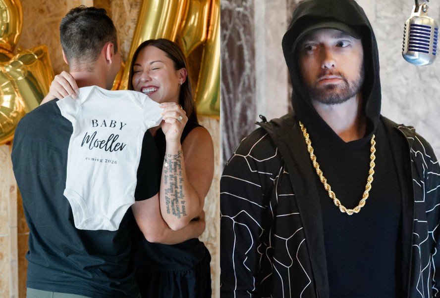 Filha de Eminem anuncia gravidez e rapper será avô pela segunda vez