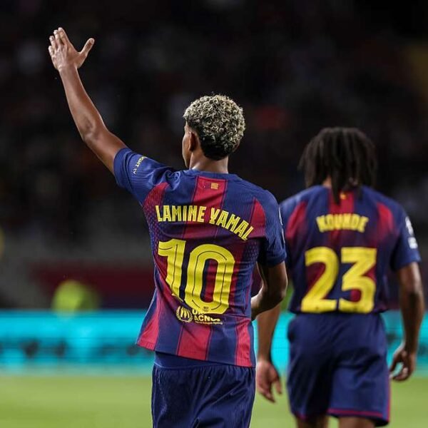 O jogador Lamine Yamal - Foto: Getty