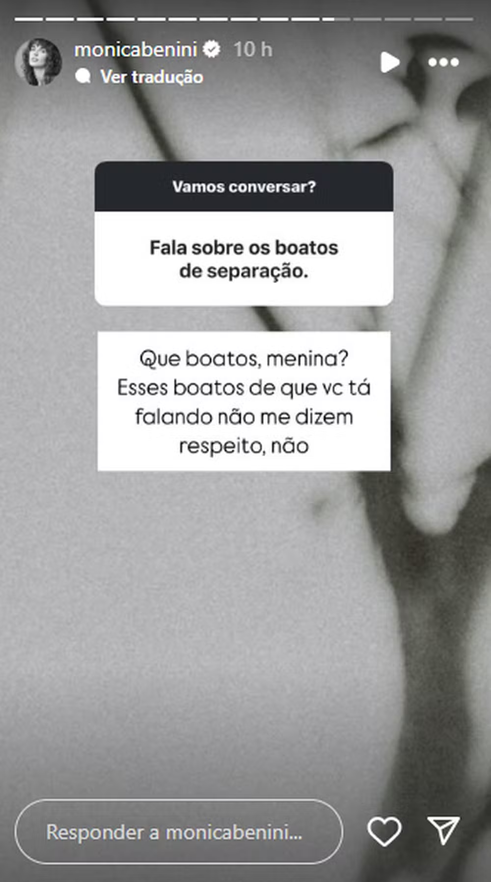 Monica Benini abre o jogo sobre suposta separação de Junior Lima 52 Monica Benini abre o jogo sobre suposta separação de Junior Lima