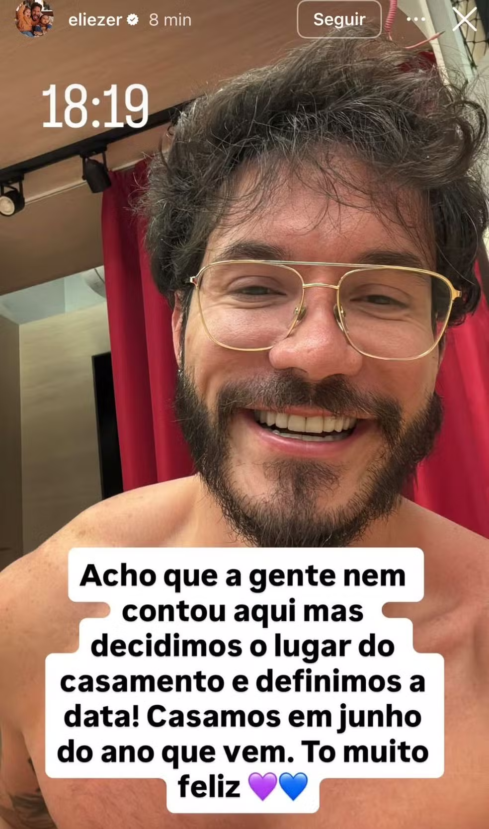 Viih Tube e Eliezer anunciam data e local do casamento; veja quando 52 Viih Tube e Eliezer anunciam data e local do casamento; veja quando