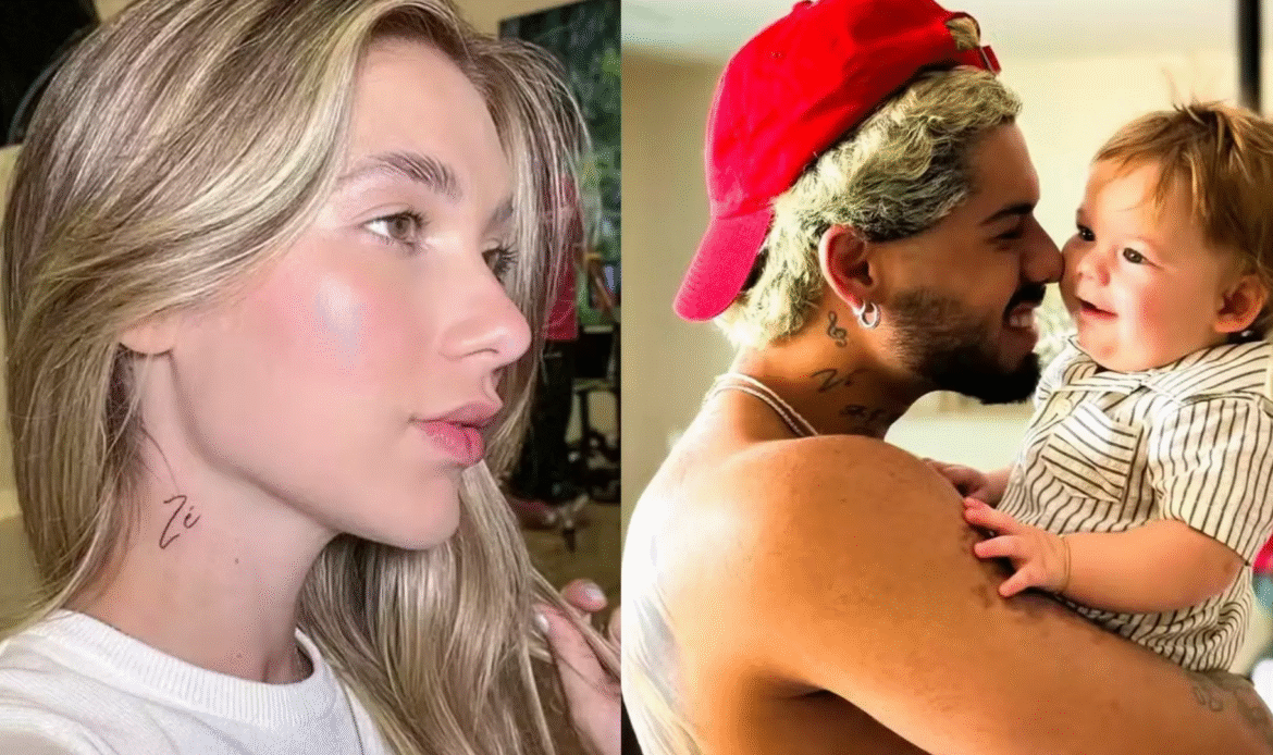 Virginia Fonseca pode estar removendo tatuagem com o nome de Zé Felipe, apontam fãs