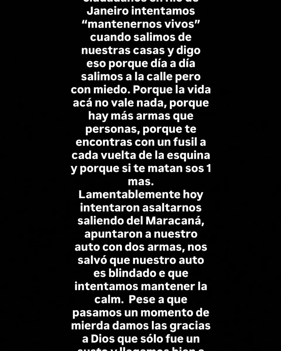 Arrascaeta sofre tentativa de assalto no Rio após jogo do Flamengo e desabafa nas redes sociais 52 Arrascaeta sofre tentativa de assalto no Rio após jogo do Flamengo e desabafa nas redes sociais