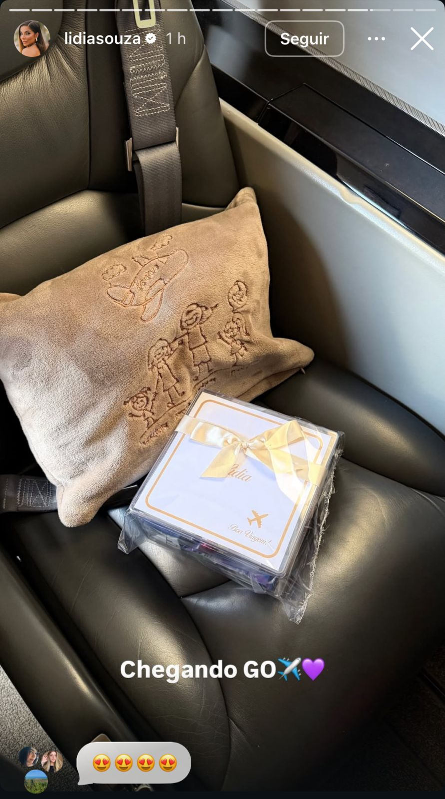 Melhor amiga de Vini Jr. chega em jatinho de Virginia Fonseca para festa de Maria Flor em Goiânia