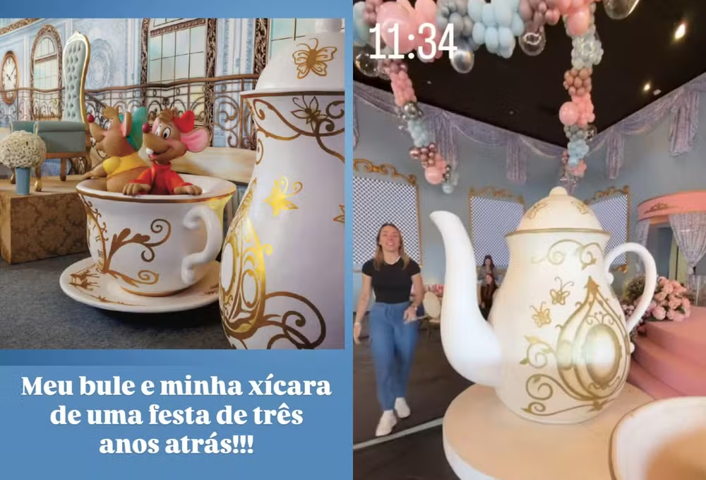 Decoradora dos famosos acusa colega de copiar sua ideia na festa de Maria Flor, filha de Virginia Fonseca
