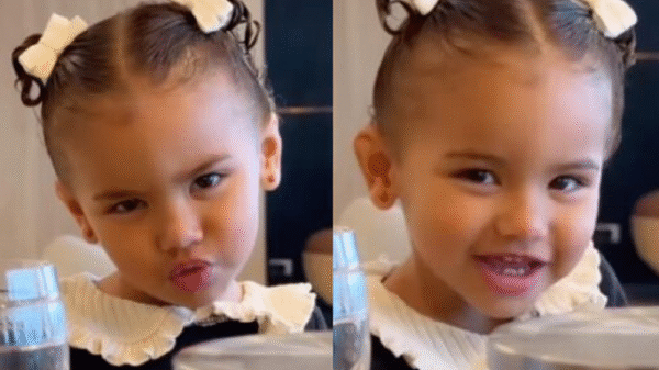 Mavie, filha de Neymar Jr. e Bruna Biancardi, surge falando em novo vídeo e viraliza na web; assista