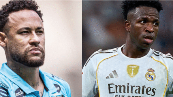Neymar curte post que o enaltece em cima de Vini Jr. e repercute nas redes sociais