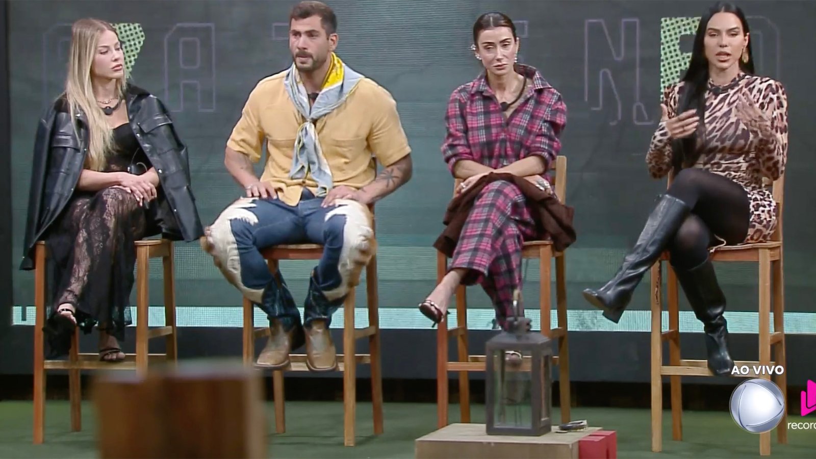 A Fazenda 17: Saory, Nizam, Michelle e Tamires estão na quinta roça; veja como foi a formação