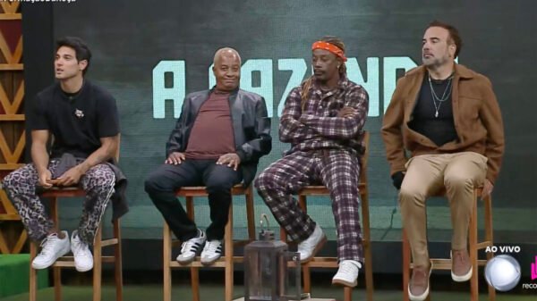 A Fazenda 17: Will, Toninho, Creo e Fabiano formam a sexta roça da temporada