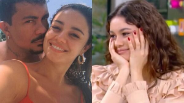 Sophie Charlotte se emociona com declaração romântica de Xamã ao vivo no “Mais Você”