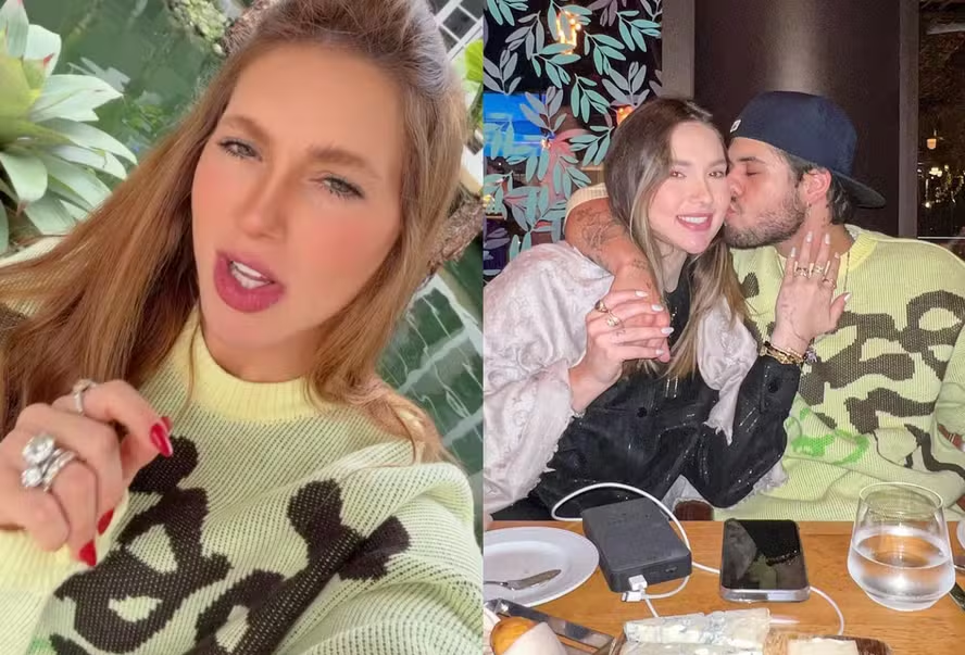 Bateu saudade? Virginia aparece usando moletom de Zé Felipe e canta: “Meu coração não é mais seu lugar”; assista 51 viginia moletom ze felipe