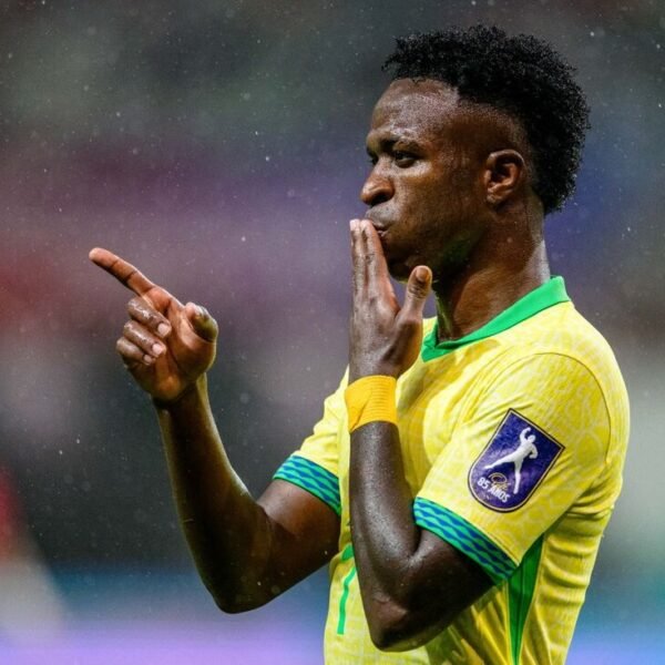 Vini Jr. revela para quem decidou gol na Vitória do Brasil sobre a Coreia do Sul