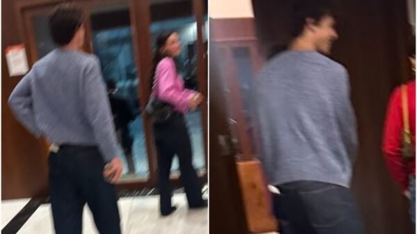 Tá rolando? Bruna Marquezine e Shawn Mendes são flagrados em sessão de cinema no Rio