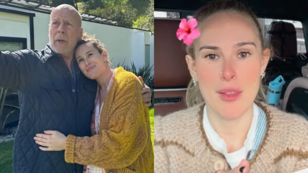 Filha atualiza estado de saúde de Bruce Willis, diagnosticado com demência frontotemporal