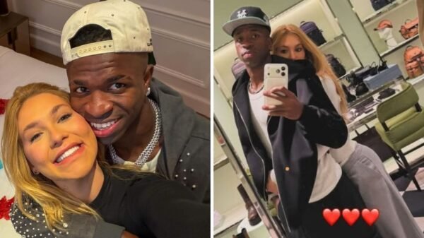 Apaixonado! Vini Jr. surpreende ao repostar declaração romântica de Virginia 2 Apaixonado! Vini Jr. surpreende ao repostar declaração romântica de Virginia