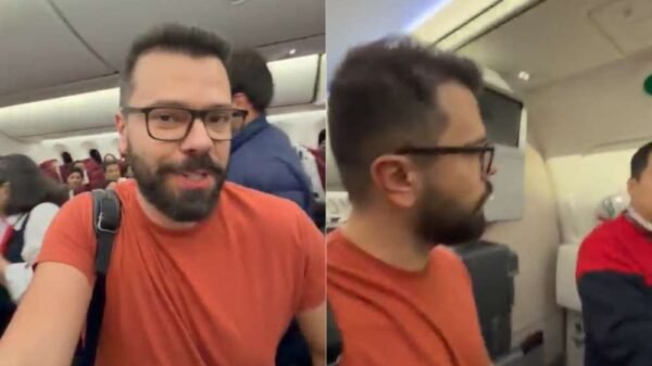 Influenciador brasileiro é expulso de voo nos EUA após cancelamento inesperado de passagem: “Foi uma humilhação” 15 Influenciador brasileiro é expulso de voo nos EUA após cancelamento inesperado de passagem: “Foi uma humilhação”