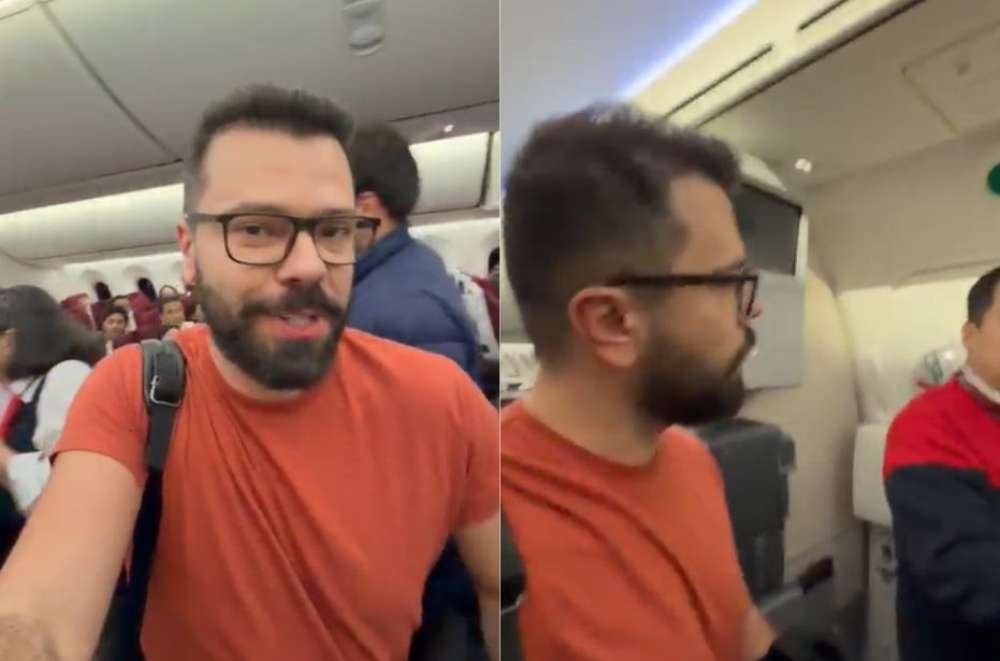 Influenciador brasileiro é expulso de voo nos EUA após cancelamento inesperado de passagem: “Foi uma humilhação”