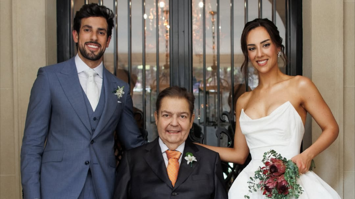 Lara Silva, filha de Faustão, se casou com o apresentador Julinho Casares em setembro - Foto: Reprodução/ Instagram