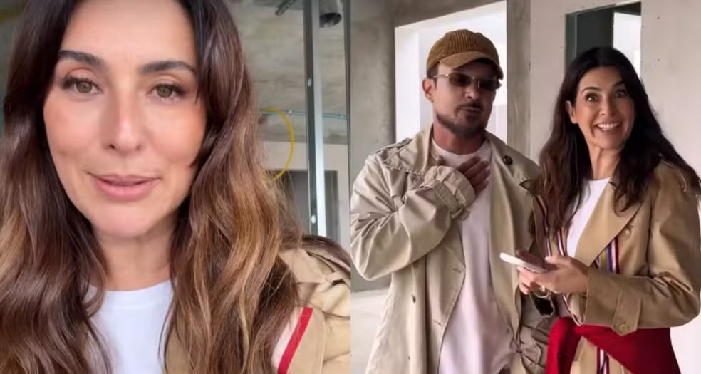 Fernanda Paes Leme se emociona ao visitar pela primeira vez a cobertura que comprou em São Paulo 52 Fernanda Paes Leme se emociona ao visitar pela primeira vez a cobertura que comprou em São Paulo