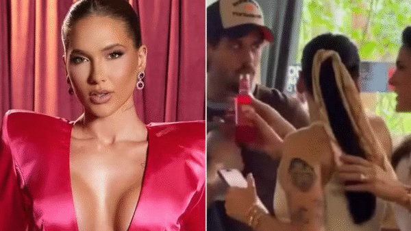 Virginia Fonseca é elogiada na web após vídeo de Ana Castela dando bebida para Zé Felipe viralizar