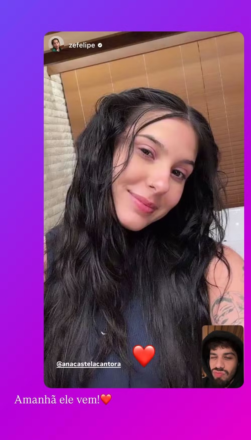 Ana Castela compartilha conversa com Zé Felipe e mensagens emocionadas da família após show debaixo de chuva 52 Ana Castela compartilha conversa com Zé Felipe e mensagens emocionadas da família após show debaixo de chuva