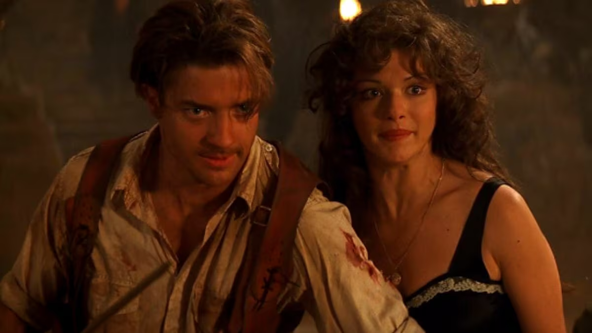 “A Múmia” terá nova sequência com Brendan Fraser e Rachel Weisz, 26 anos após o original 51 Brendan Fraser e Rachel Weisz estão negociando para voltar à franquia 'A Múmi' Foto: Universal Pictures/Divulgação