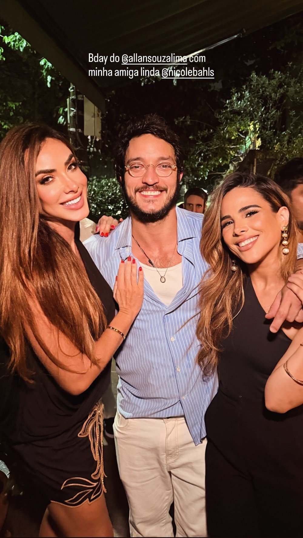 Após suposto affair, Wanessa posa ao lado de Allan Souza Lima; veja