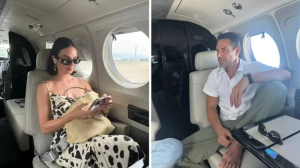 Isis Valverde e Marcus Buaiz estreiam jatinho de R$ 25 milhões durante as festas de fim de ano