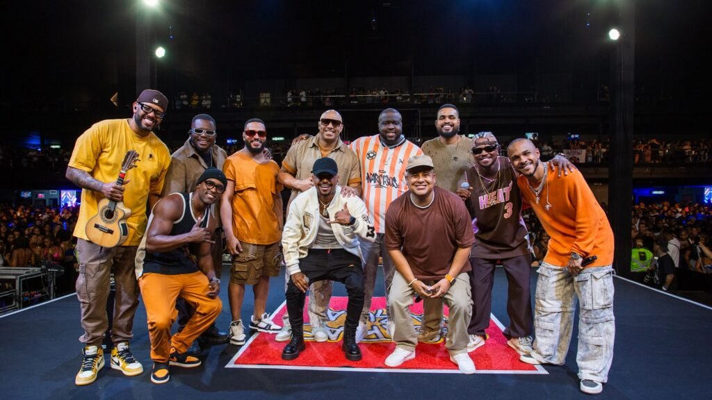 Os Caras da Rua lançam música gravada ao vivo na Cidade do Samba