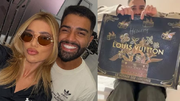 Amigo de Virginia, Hebert Gomes ganha presente de mais de R$ 10 mil de Vini Jr; veja