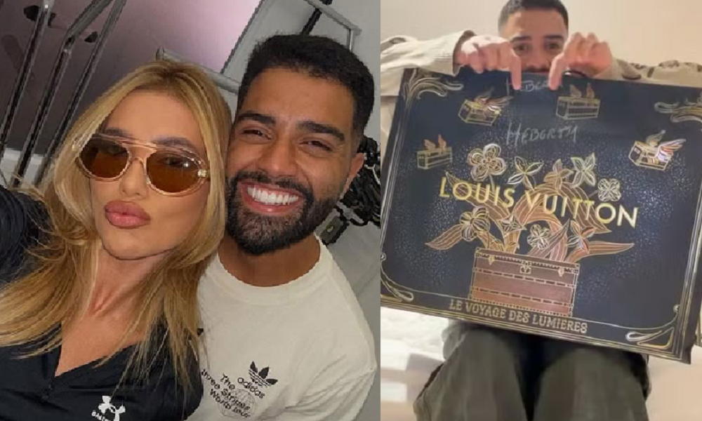 Amigo de Virginia, Hebert Gomes ganha presente de mais de R$ 10 mil de Vini Jr; veja