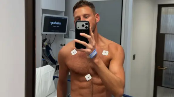 Astro de reality show sofre ataque cardíaco causado uso de cigarro eletrônico 3 Fraser Olender, estrela do programa "Below Deck", revelou que sofreu um ataque cardíaco e uma lesão pulmonar devido ao uso de cigarros eletrônicos - Foto: Reprodução/ Instagram