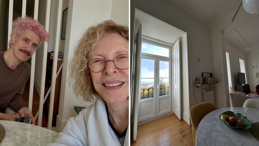 Aposentada, Marília Gabriela mostra apartamento em Portugal e celebra ajuda do filho: 'Cuidou de mim'