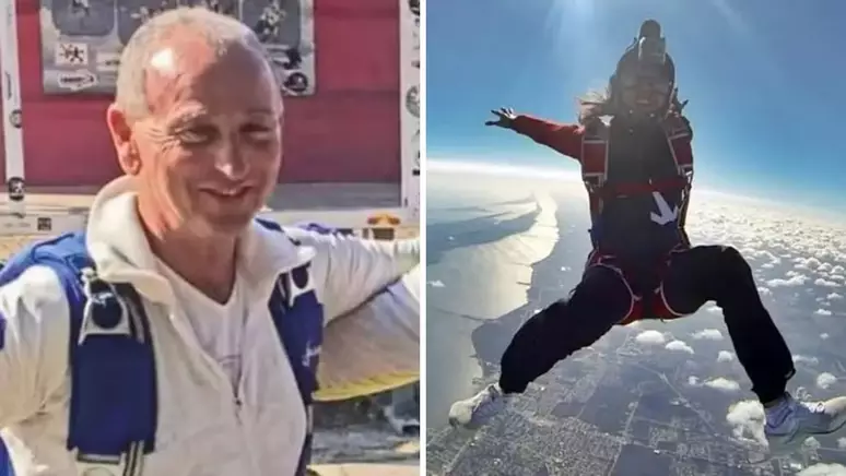 Brasileira e italiano morrem após colisão durante salto de paraquedas