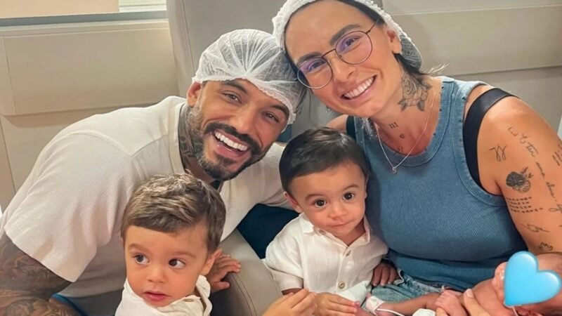 Filho de Clara Maia é hospitalizado após tocar em ninho de lagartas venenosas da espécie Lonomia