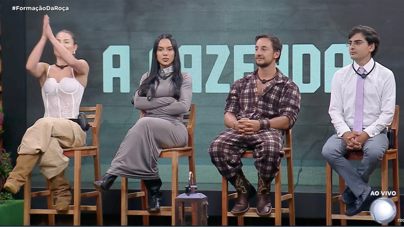 A Fazenda 17: Roça é formada com Saory, Tàmires, Mesquita e Dudu após noite movimentada 51 A Fazenda 17: Roça é formada com Saory, Tàmires, Mesquita e Dudu após noite movimentada