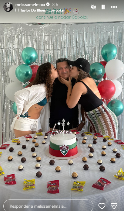Após perder a mãe, Mel Maia comemora aniversário do pai e publica mensagem de carinho e apoio 52 Após perder a mãe, Mel Maia comemora aniversário do pai e publica mensagem de carinho e apoio