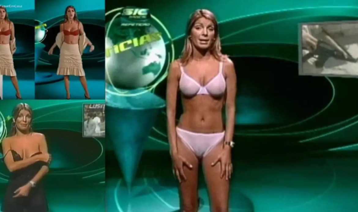 Morre Paula Coelho, a apresentadora que tirava a roupa enquanto lia as notícias em telejornal