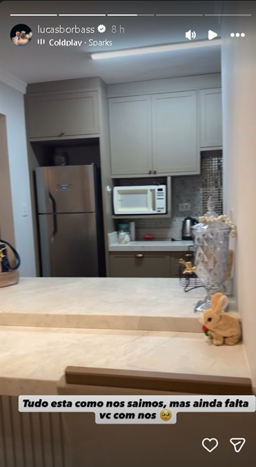 Marido de Isabel Veloso mostra o lar do casal durante internação e desabafa: “Falta você”; veja fotos 53 Marido de Isabel Veloso mostra o lar do casal durante internação e desabafa: “Falta você”; veja fotos