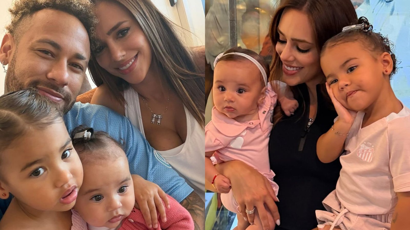 Bruna Biancardi reduz exposição das filhas com Neymar Jr e explica decisão: “Preciso me resguardar”